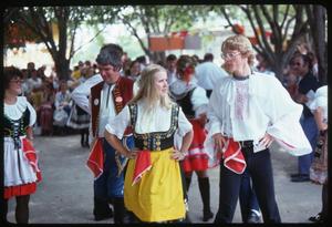 [Czech-Moravian Beseda Dancer at the Texas Folklife Festival]