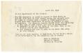 Thumbnail image of item number 1 in: '[Note from John G. Sinclair, Edward H. Schwab, and Jarrett E. Williams to All Supervisors of NYA Workers - April 1939]'.