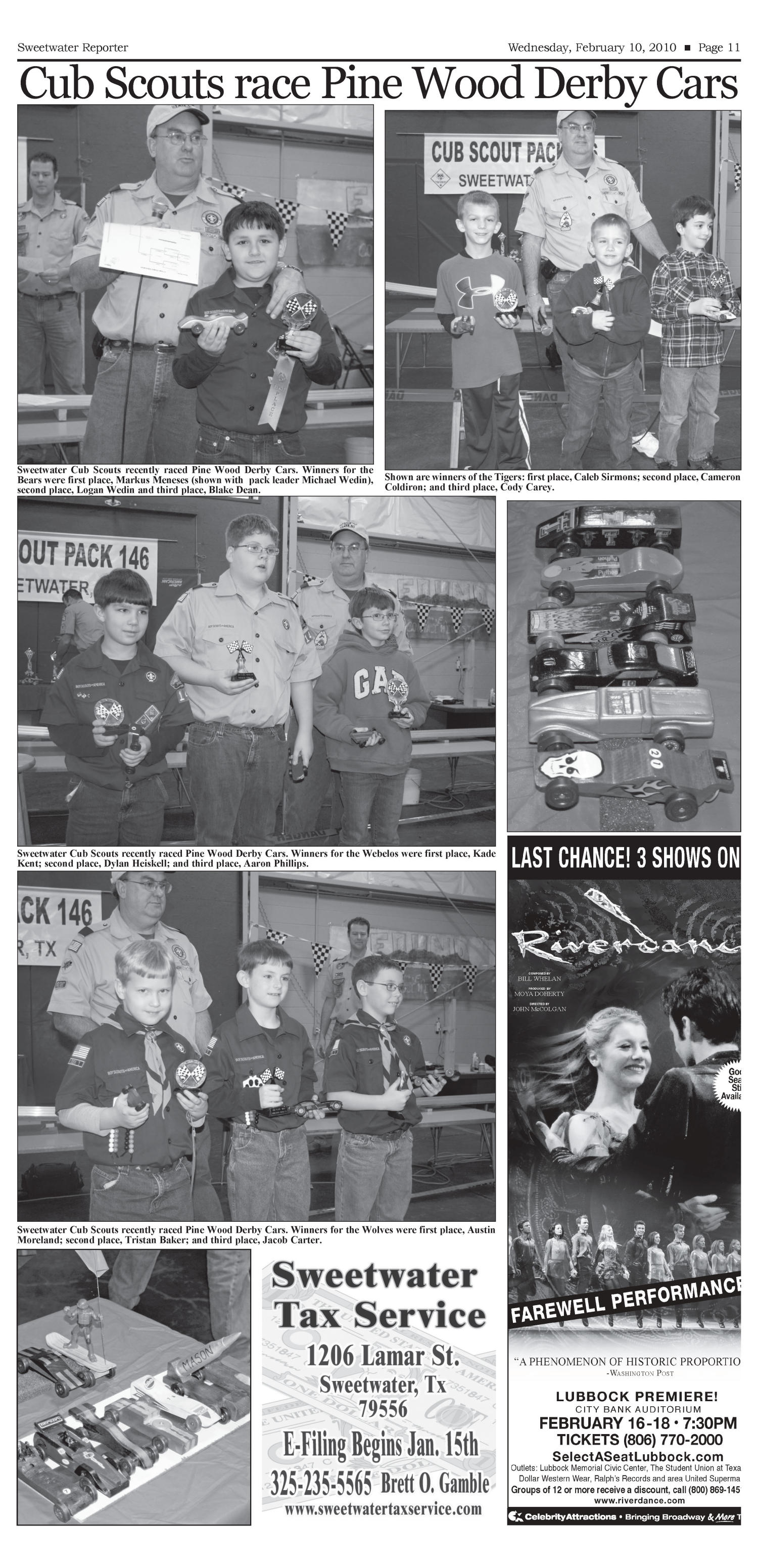 Sweetwater Reporter (Sweetwater, Tex.), Vol. 112, No. 074, Ed. 1 Wednesday, February 10, 2010
                                                
                                                    [Sequence #]: 11 of 12
                                                