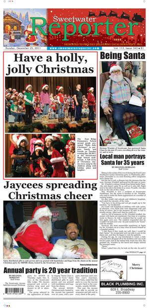Sweetwater Reporter (Sweetwater, Tex.), Vol. 113, No. 343, Ed. 1 Sunday, December 25, 2011