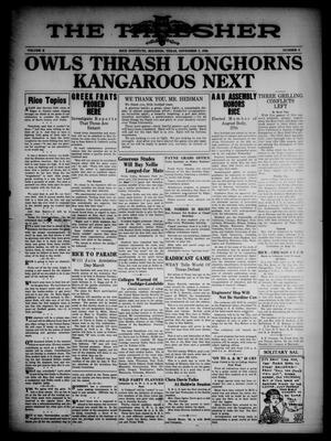 The Thresher (Houston, Tex.), Vol. 10, No. 8, Ed. 1 Friday, November 7, 1924