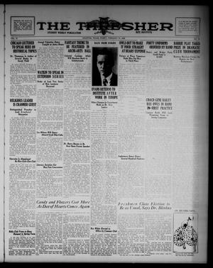 The Thresher (Houston, Tex.), Vol. 15, No. 18, Ed. 1 Friday, February 14, 1930