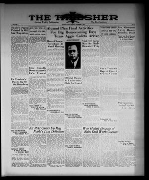 The Thresher (Houston, Tex.), Vol. 21, No. 9, Ed. 1 Friday, November 15, 1935