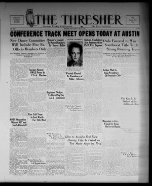 The Thresher (Houston, Tex.), Vol. 22, No. 29, Ed. 1 Friday, May 14, 1937