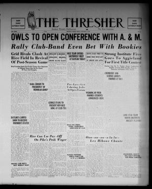 The Thresher (Houston, Tex.), Vol. 23, No. 13, Ed. 1 Friday, January 14, 1938