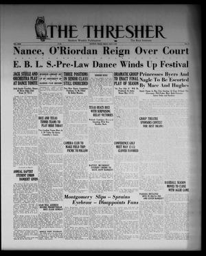 The Thresher (Houston, Tex.), Vol. 23, No. 27, Ed. 1 Friday, May 6, 1938