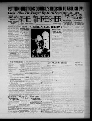 The Thresher (Houston, Tex.), Vol. 24, No. 18, Ed. 1 Friday, February 17, 1939