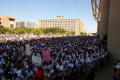 Photograph: [Immigration Protesters Gather Together in Downtown Dallas]