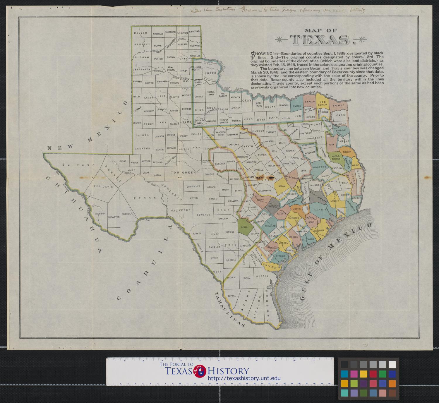 Map of Texas.
                                                
                                                    [Sequence #]: 1 of 2
                                                
