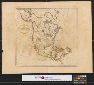 Primary view of object titled 'A new and accurate map of North America from the best authorities.'.