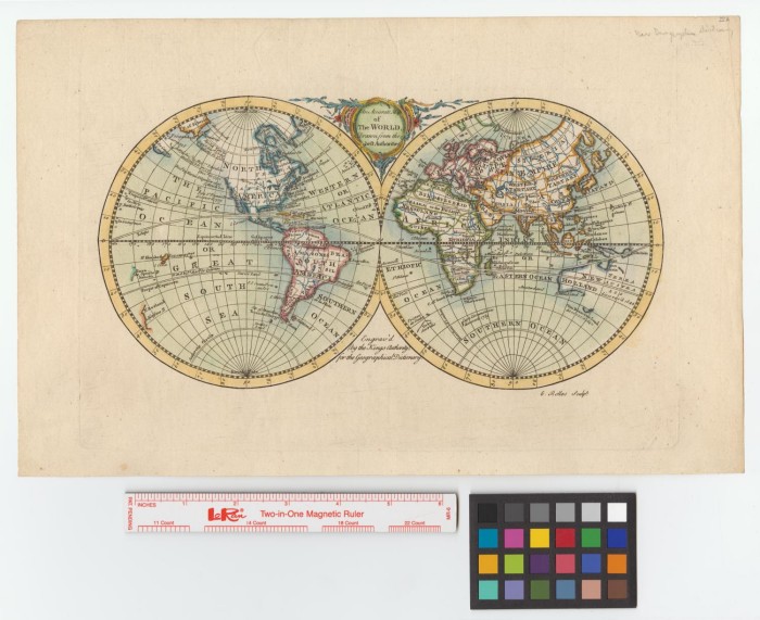An Accurate Map Of The World Drawn From The Best Authorities The Portal To Texas History