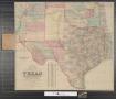 Thumbnail image of item number 1 in: 'Colton's New Map of the State of Texas: The Indian Territory and Adjoining Portions of New Mexico, Louisiana and Arkansas.'.