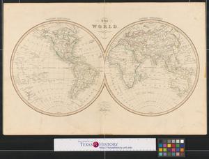Primary view of object titled 'The World: engraved for Smiths Atlas.'.