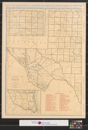 Primary view of object titled 'Rand McNally standard map of Texas [Sheet 2].'.