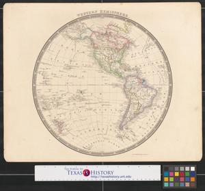 Primary view of Western hemisphere.