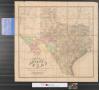 Map: Pocket map of the state of Texas : reduced from their original map of…