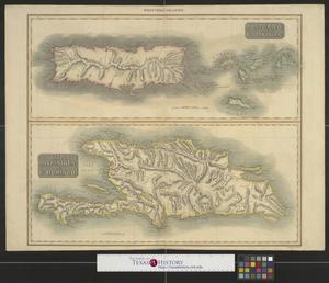 Primary view of object titled 'Porto Rico and Virgin Isles : Haiti, Hispaniola or St. Domingo.'.
