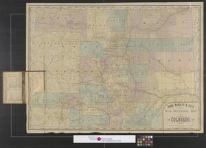 Rand, McNally & Co.'s new sectional map of Colorado.