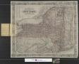 Map: Colton's railroad & township map of the State of New York: with parts…