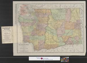Primary view of Rand McNally & Co.'s new business atlas map of Washington.