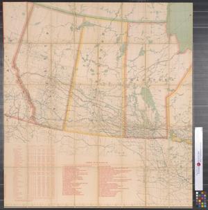 Primary view of object titled 'Manitoba, Alberta & Saskatchewan.'.