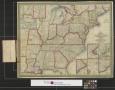 Map: Mitchell's traveller's guide through the United States : a map of the…
