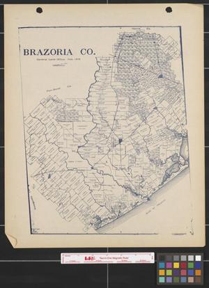 Primary view of object titled 'Brazoria County.'.