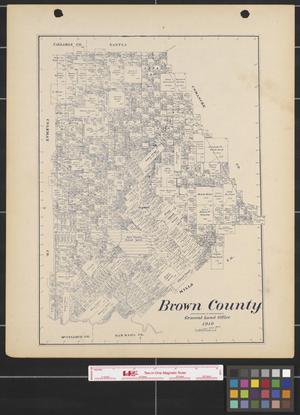 Primary view of object titled 'Brown County.'.