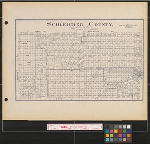 Primary view of object titled 'Schleicher County.'.