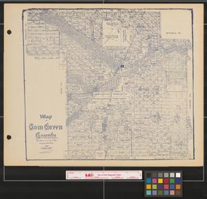 Primary view of object titled 'Map of Tom Green County.'.