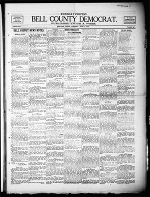 Primary view of object titled 'Bell County Democrat (Belton, Tex.), Vol. 12, No. 48, Ed. 1 Tuesday, June 2, 1908'.