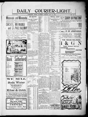 Daily Courier-Light (Corsicana, Tex.), Vol. 24, No. 718, Ed. 1 Thursday, July 14, 1904