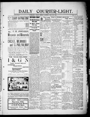 Daily Courier-Light (Corsicana, Tex.), Vol. 24, No. 97, Ed. 1 Monday, July 25, 1904