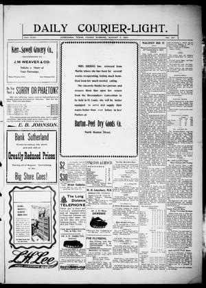Daily Courier-Light (Corsicana, Tex.), Vol. 24, No. 107, Ed. 1 Friday, August 5, 1904