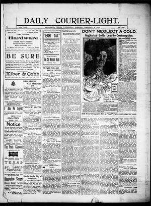 Daily Courier-Light (Corsicana, Tex.), Vol. 24, No. 268, Ed. 1 Wednesday, February 8, 1905