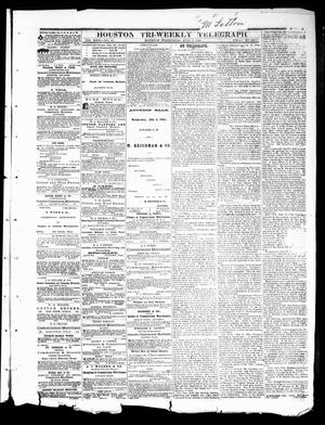 Houston Tri-Weekly Telegraph (Houston, Tex.), Vol. 31, No. 44, Ed. 1 Wednesday, July 5, 1865