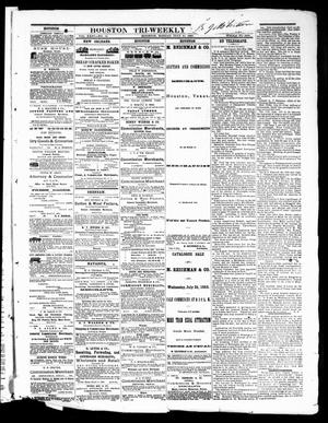 Houston Tri-Weekly Telegraph (Houston, Tex.), Vol. 31, No. 52, Ed. 1 Monday, July 24, 1865