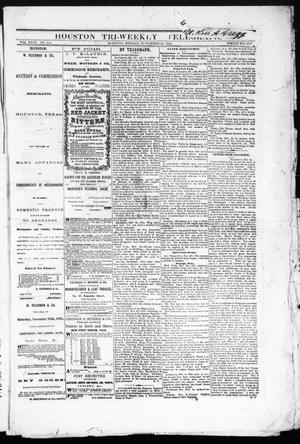 Houston Tri-Weekly Telegraph (Houston, Tex.), Vol. 31, No. 114, Ed. 1 Monday, November 27, 1865