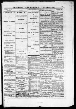 Houston Tri-Weekly Telegraph (Houston, Tex.), Vol. 31, No. 123, Ed. 1 Monday, December 18, 1865