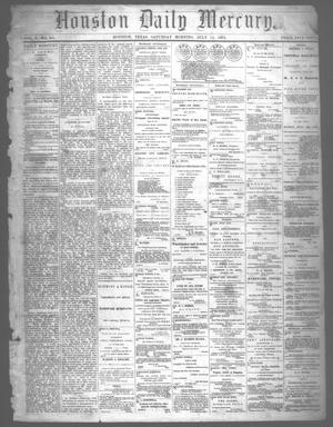 Houston Daily Mercury (Houston, Tex.), Vol. 5, No. 265, Ed. 1 Saturday, July 12, 1873
