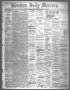 Thumbnail image of item number 1 in: 'Houston Daily Mercury (Houston, Tex.), Vol. 5, No. 270, Ed. 1 Friday, July 18, 1873'.