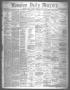 Thumbnail image of item number 1 in: 'Houston Daily Mercury (Houston, Tex.), Vol. 5, No. 274, Ed. 1 Thursday, July 24, 1873'.
