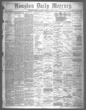 Houston Daily Mercury (Houston, Tex.), Vol. 5, No. 276, Ed. 1 Saturday, July 26, 1873