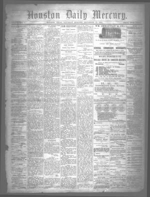Houston Daily Mercury (Houston, Tex.), Vol. 6, No. 7, Ed. 1 Saturday, September 13, 1873