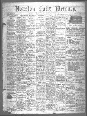 Houston Daily Mercury (Houston, Tex.), Vol. 6, No. 25, Ed. 1 Saturday, October 4, 1873