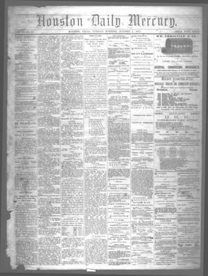 Houston Daily Mercury (Houston, Tex.), Vol. 6, No. 27, Ed. 1 Tuesday, October 7, 1873