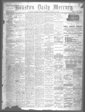 Primary view of object titled 'Houston Daily Mercury (Houston, Tex.), Vol. 6, No. 32, Ed. 1 Tuesday, October 14, 1873'.