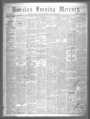 Houston Evening Mercury (Houston, Tex.), Vol. 6, No. 49, Ed. 2 Tuesday, October 28, 1873