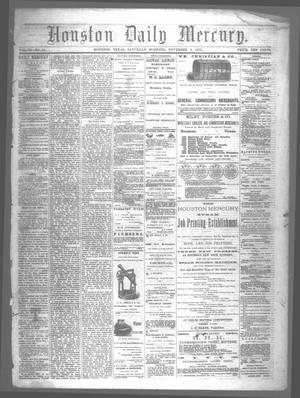 Houston Daily Mercury (Houston, Tex.), Vol. 6, No. 54, Ed. 1 Saturday, November 8, 1873