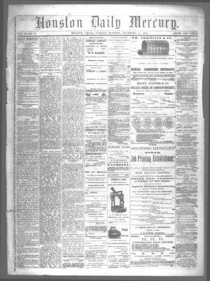 Houston Daily Mercury (Houston, Tex.), Vol. 6, No. 56, Ed. 1 Tuesday, November 11, 1873